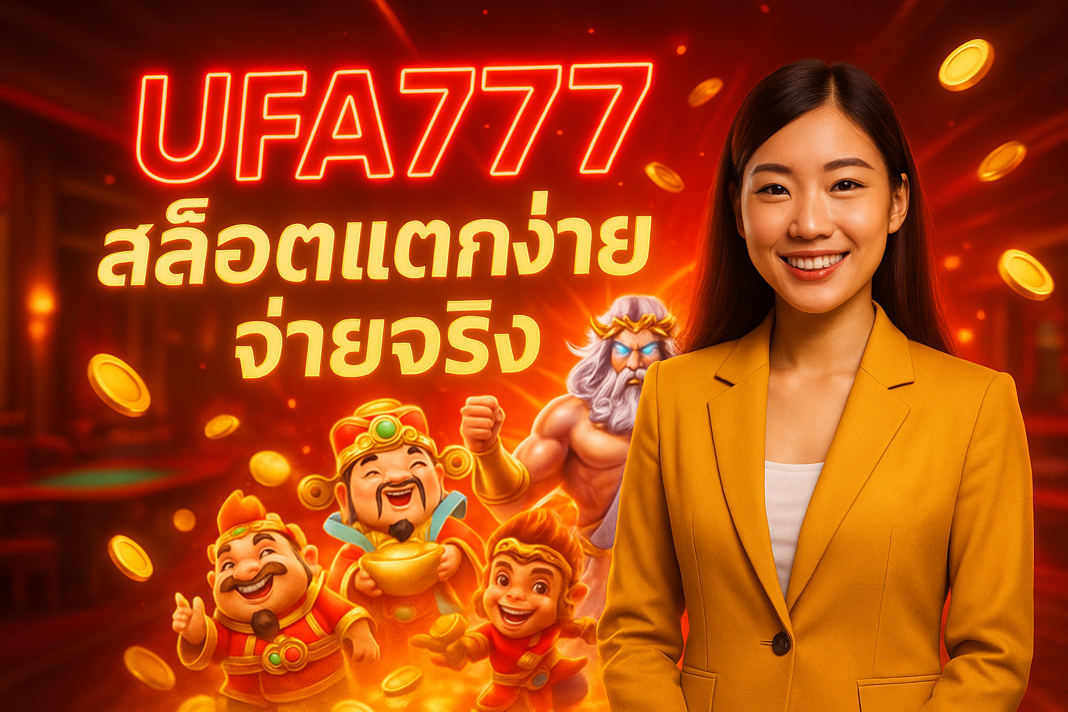 เว็บตรง UFA777 สล็อตแตกง่าย จ่ายจริง