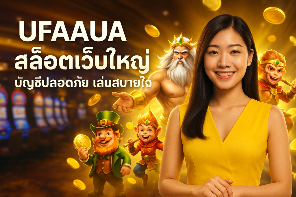 UFAAUA สล็อตเว็บใหญ่ บัญชีปลอดภัย เล่นสบายใจ