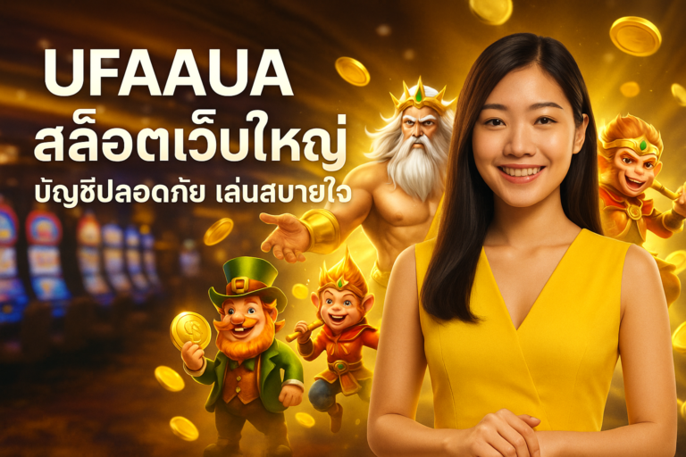 UFAAUA สล็อตเว็บใหญ่ บัญชีปลอดภัย เล่นสบายใจ