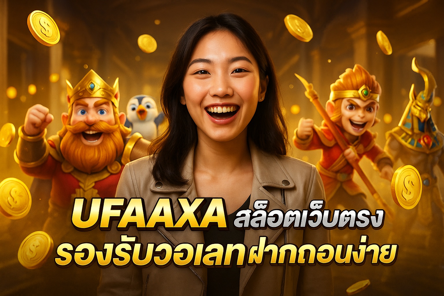 UFAAXA สล็อตเว็บตรง รองรับวอเลท ฝากถอนง่าย