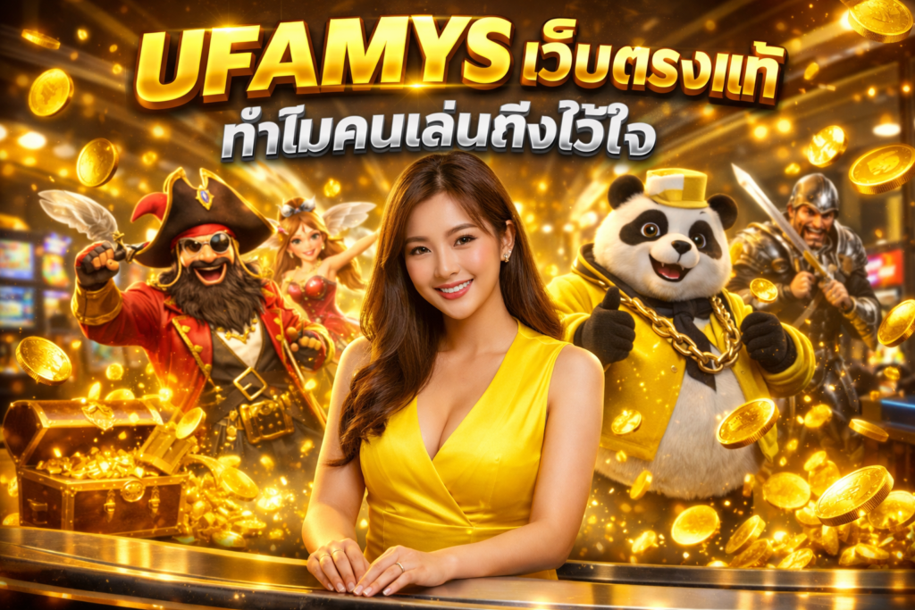 UFAMYS เว็บตรงแท้ ทำไมคนเล่นถึงไว้ใจ